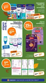 Trekpleister folder Pagina 41: Hansaplast wond- en voetverzorging €6,19, Alpine Partyplug €11,21