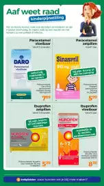 Trekpleister folder Pagina 45: Nurofen voor kinderen 60 mg €5,29, Sinaspril paracetamol 240 mg, zetpil €5,99