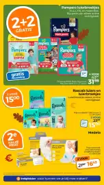 Trekpleister folder Pagina 46: Pampers luierbroekjes €31,98, Medela ultra-ademende zoogkompresen €16,49