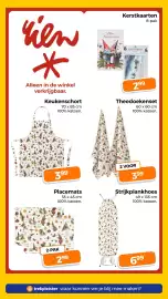 Trekpleister folder Pagina 60: Kerstkaarten €2,99, Keukenschort €3,99