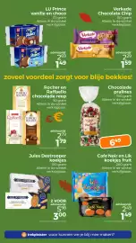 Trekpleister folder Pagina 68: LU Prince vanille en choco €2,69, Verkade Chocolate Chip €2,29