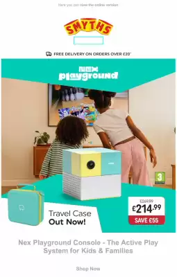 Smyths Toys (valid until 28-10)