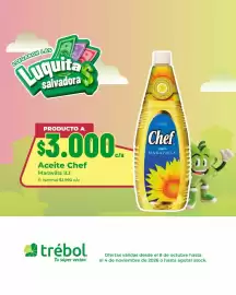 Catálogo Supermercado El Trébol Página 5: Chef - aceite €3.000,00