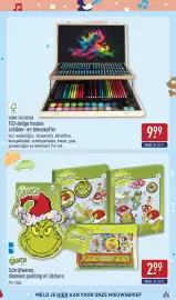ALDI folder | Speelgoed Special Pagina 39: Home Creation 103-delige houten schilder- en tekenkoffer €9,99