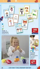 ALDI folder | Speelgoed Special Pagina 4: Sensorisch speelgoed €4,99, Ontdek- en emotiekaarten €2,99