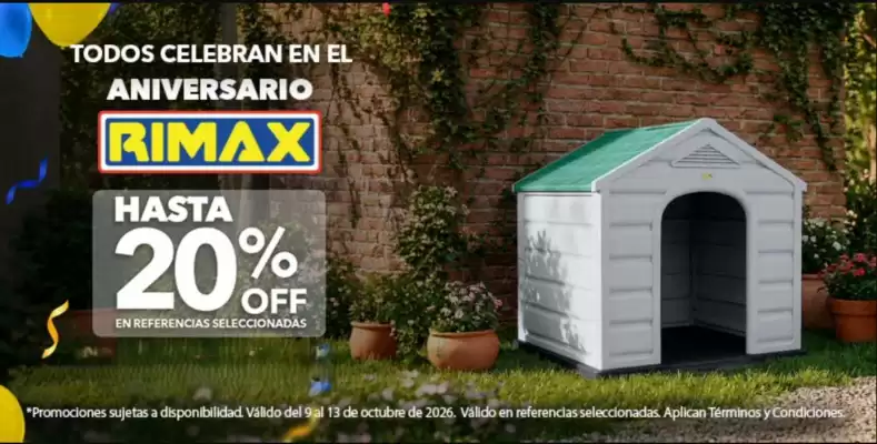 Rimax (válido hasta 15-10)