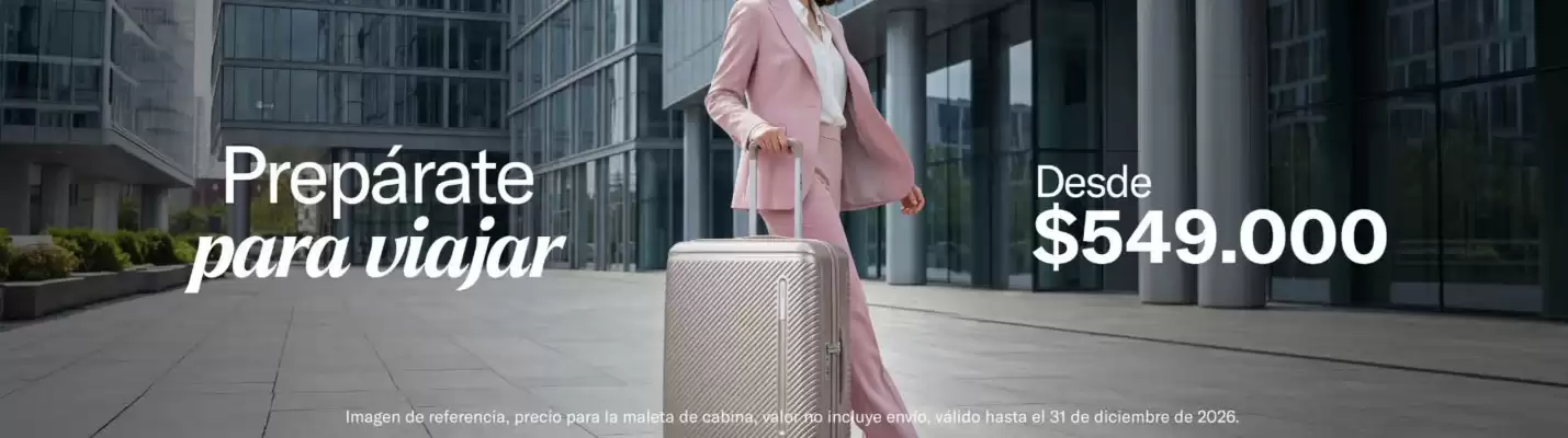 Samsonite (válido hasta 2-01)