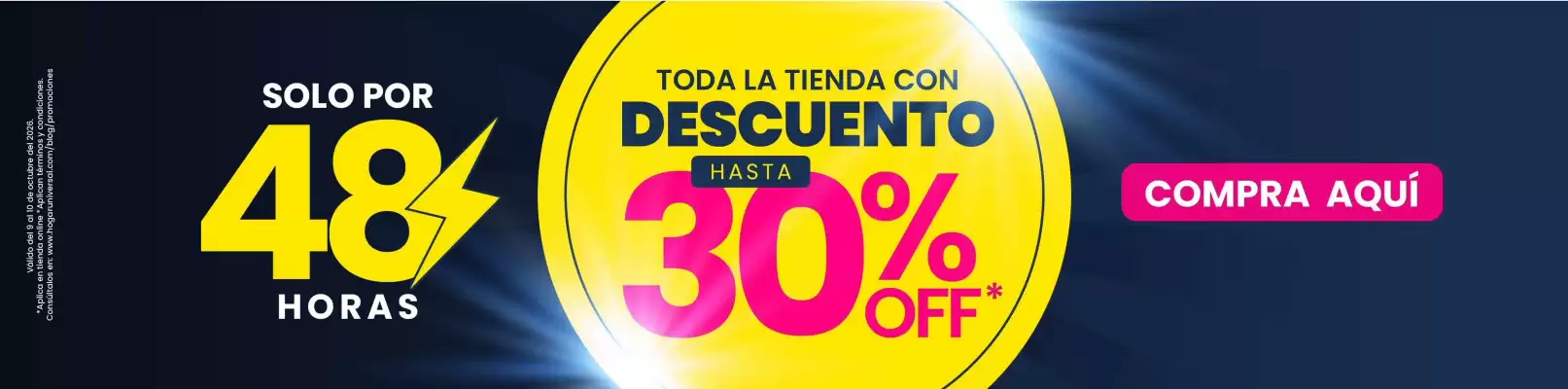 Hogar Universal (válido hasta 10-10)