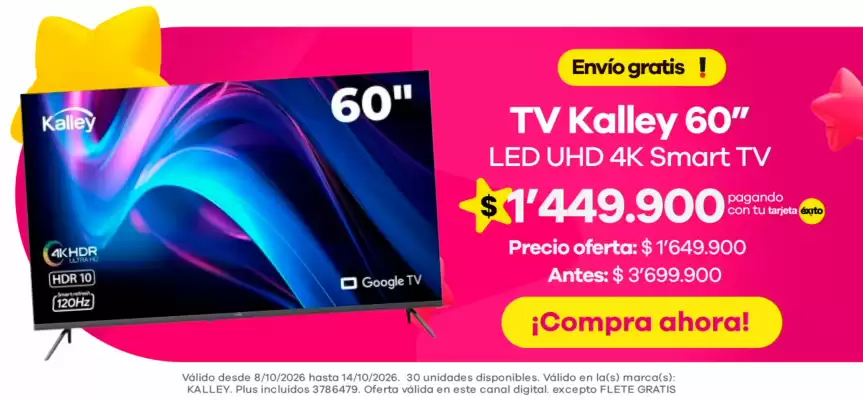 Éxito (válido hasta 14-10)