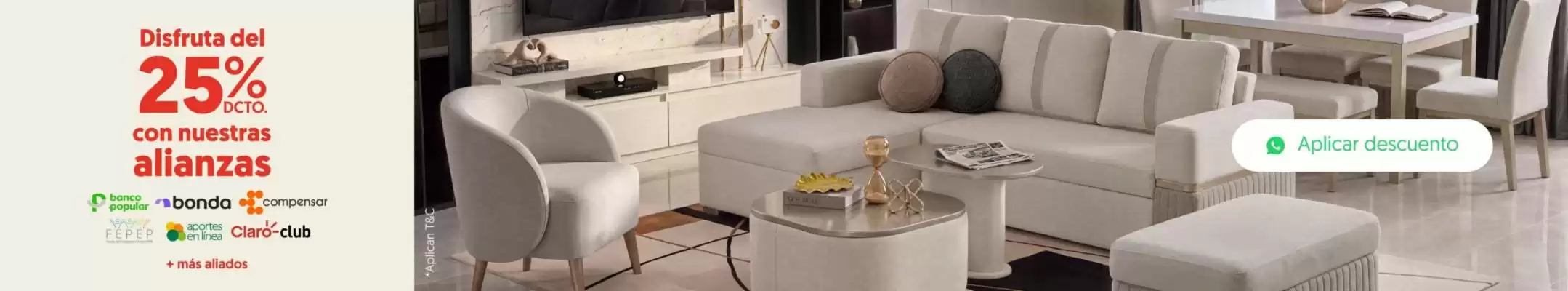 Muebles Jamar (válido hasta 24-10)