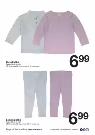 Catalogue Zeeman page 2: Legging bébé €6,99, Sweat bébé €6,99