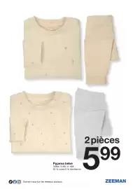 Catalogue Zeeman page 3: Pyjama bébé €5,99