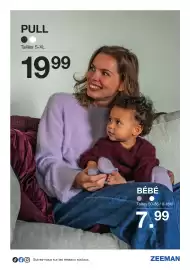 Catalogue Zeeman page 5: Bébé €7,99, PULL €19,99