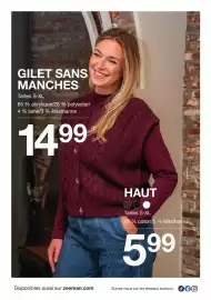 Catalogue Zeeman page 6: Gilet sans manches €14,99