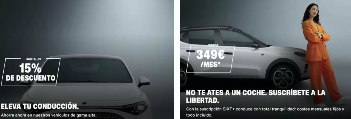 SIXT (válido hasta el 22-10)