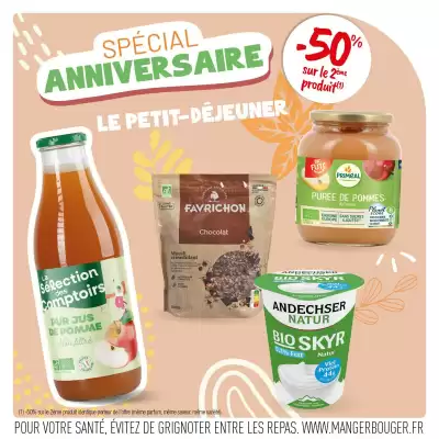 Les Comptoirs de la Bio (valable jusqu'au 15-10)