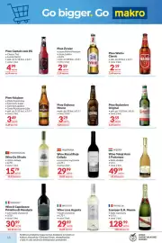 Makro gazetka Strona 16: Piwo Budweiser Original €3,55, Piwo Dębowe Mocne €3,29