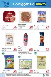 Makro gazetka Strona 6: Parówki klasyczne z indyka Indykpol €3,99, Wędliny hiszpańskie Serrano - plastry €5,99