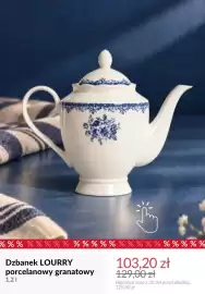 Homla gazetka Strona 2: = %%% % % % % % % % % % % % % % % % % % % % % Dzbanek LOURRY porcelanowy granatowy 1,21 103,20 zł