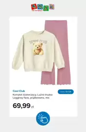 Smyk gazetka tydzień 41 Strona 12: Komplet dziewczęcy luźna bluzka legginsy flare prążkowane Cool Club €69,99