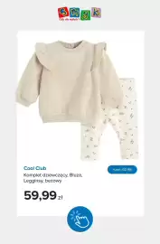 Smyk gazetka tydzień 41 Strona 4: Komplet dziewczęcy bluza legginsy beżowy Cool Club €59,99