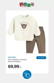 Smyk gazetka tydzień 41 Strona 5: Dres chłopięcy ocieplany beżowo-brązowy Cool Club €69,99