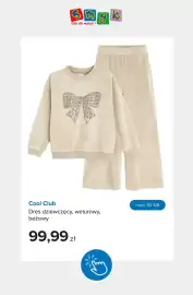 Smyk gazetka tydzień 41 Strona 9: Dres dziewczęcy welurowy beżowy Cool Club €99,99