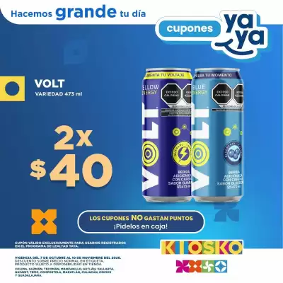 Kiosko (válido hasta 10-11)