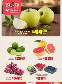 Catálogo Soriana Súper Página 2: Soriana - manzana golden delicious €44,80, Limón sin semilla €29,80