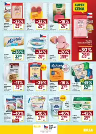 Billa leták týden 42 Strana 19: Madeta jihocesky eidam 30% €49,90, Kunín Selský jogurt bílý €17,90