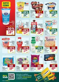 Billa leták týden 42 Strana 20: Krajanka Zakysaný dezert €15,93, Pribináček kapsík XXL kakao €24,90