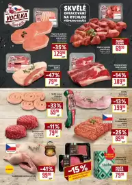 Billa leták týden 42 Strana 3: Mladá kachna vodňanská s droby €99,90, Vocilna veprový bok špička €79,90
