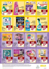 Billa leták týden 42 Strana 31: Bref WC Gel power active ocean €48,90, Finish Ultimate Kapsle do myčky nádobí Lemon €329,90
