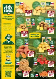 Billa leták týden 42 Strana 6: Česká Farma brambory konzumní pozdní volné €9,90