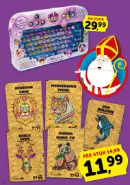 Boekenvoordeel folder Pagina 10: Clickeez Bubble Pops Keyboard Mega Pack €29,99, PuzzleOK wooden figured puzzle €11,99
