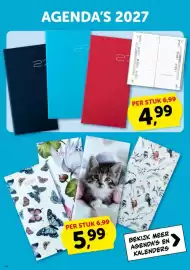 Boekenvoordeel folder Pagina 14: Agenda's en kalenders €5,99, 27 kalender €4,99