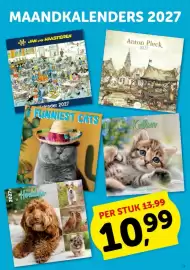 Boekenvoordeel folder Pagina 15: Jan van Haasteren Kalender 2027 €10,99