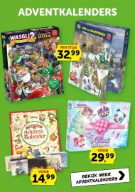 Boekenvoordeel folder Pagina 17: Disney Advents-Kalender €14,99, Click Kez Advent Calendar €29,99