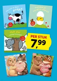 Boekenvoordeel folder Pagina 8: Een knuffel voor Jou Bosvriendjes €7,99, Een knuffel voor jou dierenvriendjes €7,99