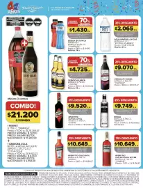 Catálogo Carrefour semana 41 Página 12: Sernova vodka €9.749,00, Carpano vermouth rosso €9.070,00