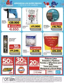 Catálogo Carrefour semana 41 Página 16: Bulnez tierra fertil €11.900,00, Pinteface látex interior €39.200,00