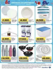 Catálogo Carrefour semana 41 Página 19: Habitual set cubiertos €17.900,00, Oxford plato playo blanco €6.900,00
