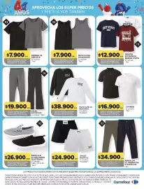 Catálogo Carrefour semana 41 Página 20: Chomba v/ colores "Tex" €16.900,00, Tex calza deportiva €19.900,00