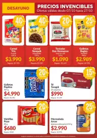 Catálogo Supermercados Aiello Página 5: Pepitos galletas €4.990,00, Arcor mermelada (damasco/durazno) €2.990,00