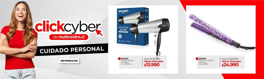 Catálogo Multicentro Página 4: Siegen - alisador sc-3512d2 ceramica €24.990,00, Siegen - secador de pelo sg-3025s €13.990,00
