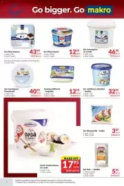 Makro gazetka Strona 6: Ser Twarogowy na sernik €46,99, Ser sałatkowy Apetina €32,99