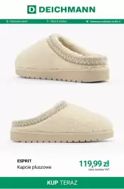 Deichmann gazetka tydzień 41 Strona 10: Kapcie pluszowe Esprit €119,99