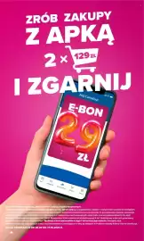 Carrefour gazetka tydzień 42 Strona 2: ZRÓB ZAKUPY Z APKĄ 2 x 129 zł I ZGARNIJ Mój Carrefour E-BON 29 ZŁ 000 Start EQ