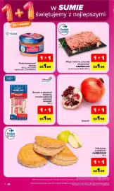 Carrefour gazetka tydzień 42 Strona 4: Boczek w plastrach wędzony, boczek wędzony parzony* MORLINY €1,00, Granat* €1,00
