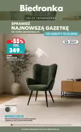 Biedronka gazetka | Home - od 10.10 Strona 1: Fotel uszak z metalowymi nogami Vilandy €349,00